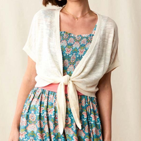 Matilda Jane Sweaters - Matilda Jane Julep Super Soft Shrug with Tie Front